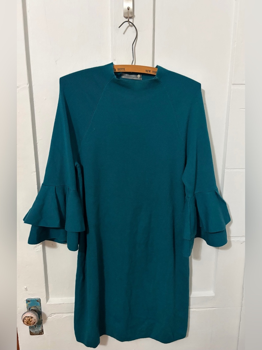 Anthropologie Claudette Ruffled
Sweater Dress